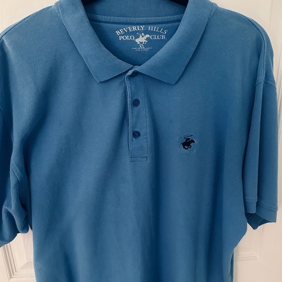 Beverly Hills Polo Club Other - Beverly Hills Polo Club Light Blue Polo Shirt
